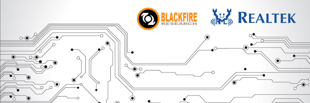 Blackfire Research Announces Partnership with Chip Solution Provider Realtek